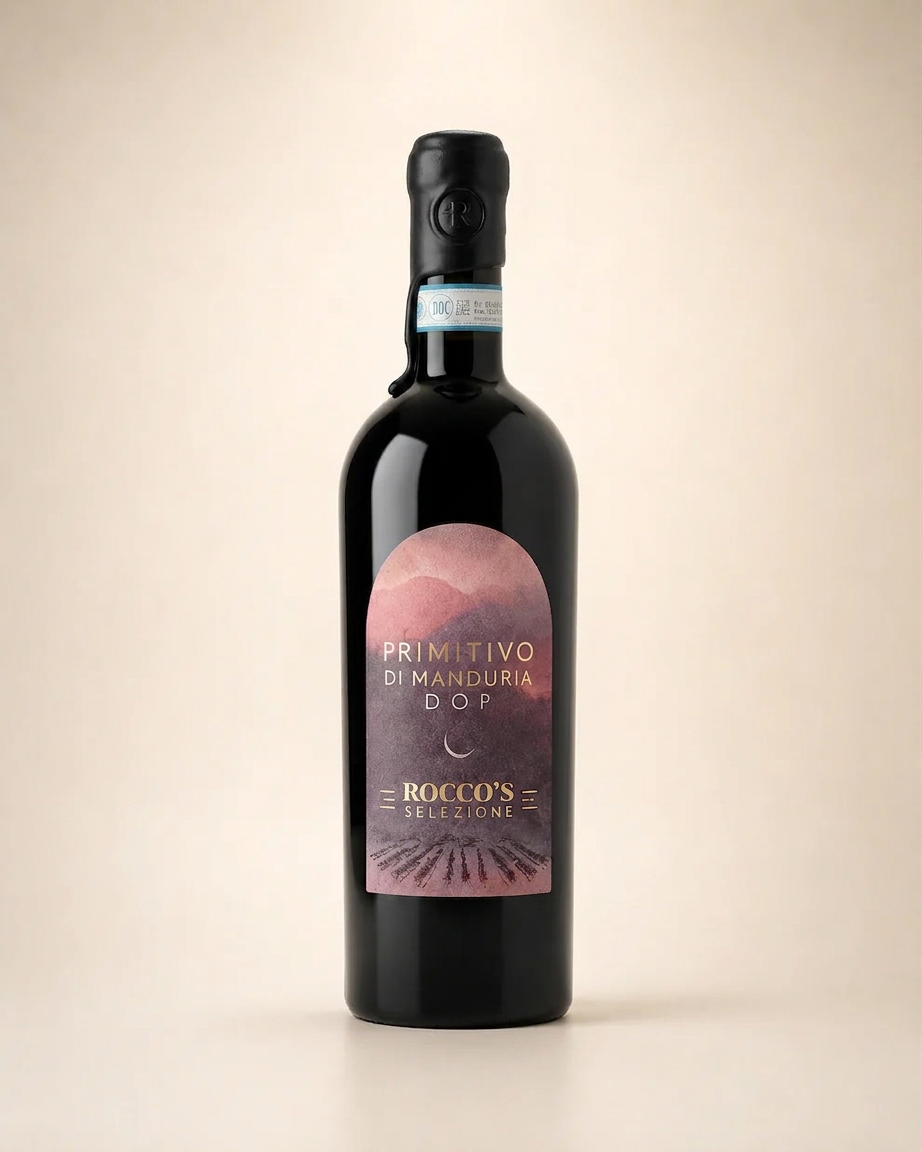Primitivo di Manduria DOP – Roccos Selezione – 66 Jahre alte Reben
