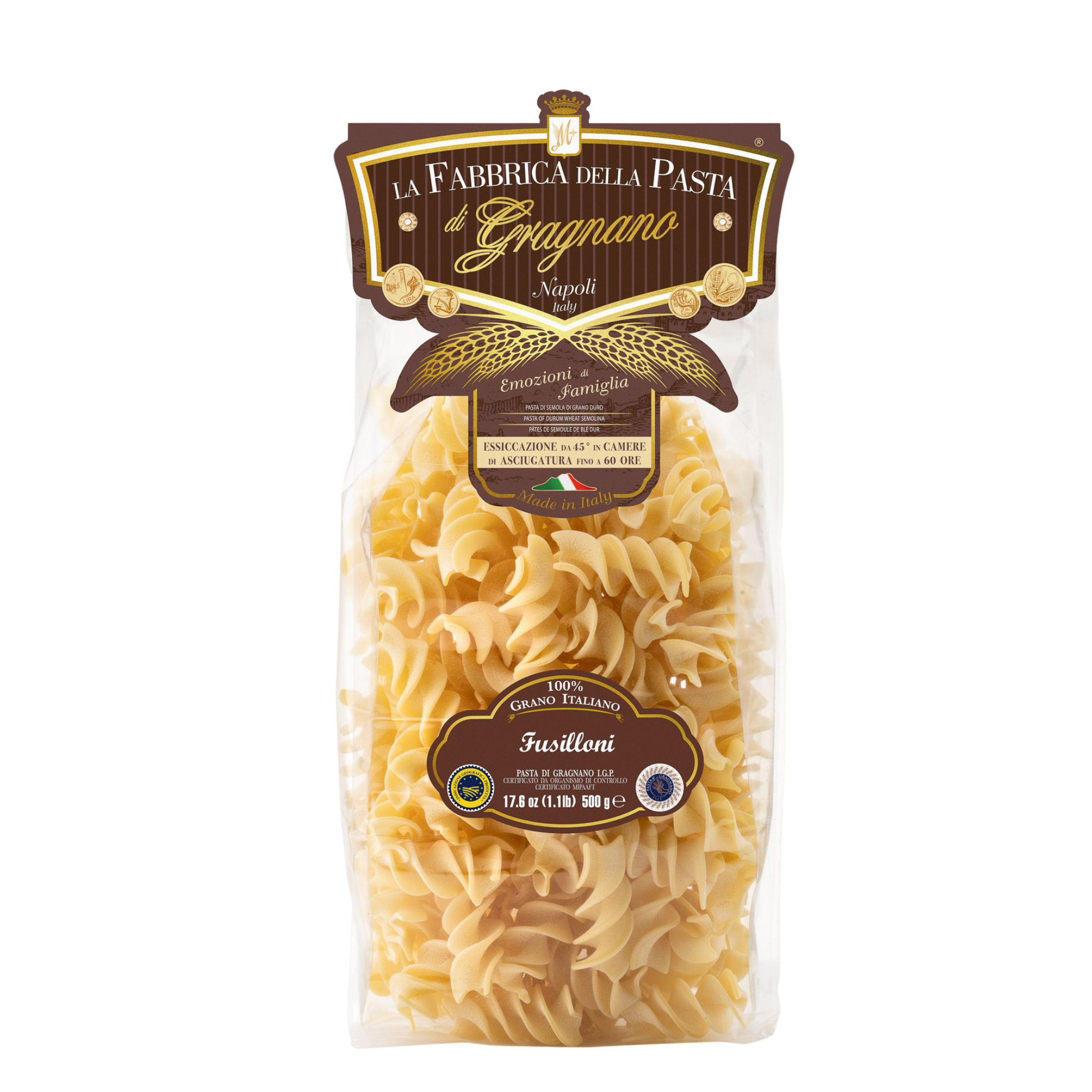 Fusilloni IGP 500 g – Verpackung