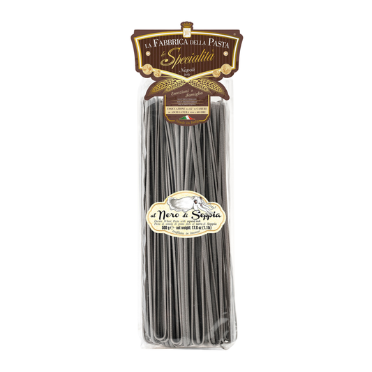 Linguine al nero di seppia 500 g – Verpackung