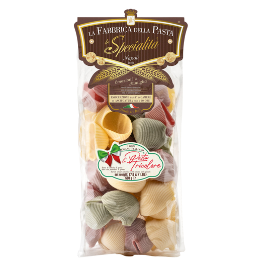 Lumaconi tricolore 500 g – Verpackung