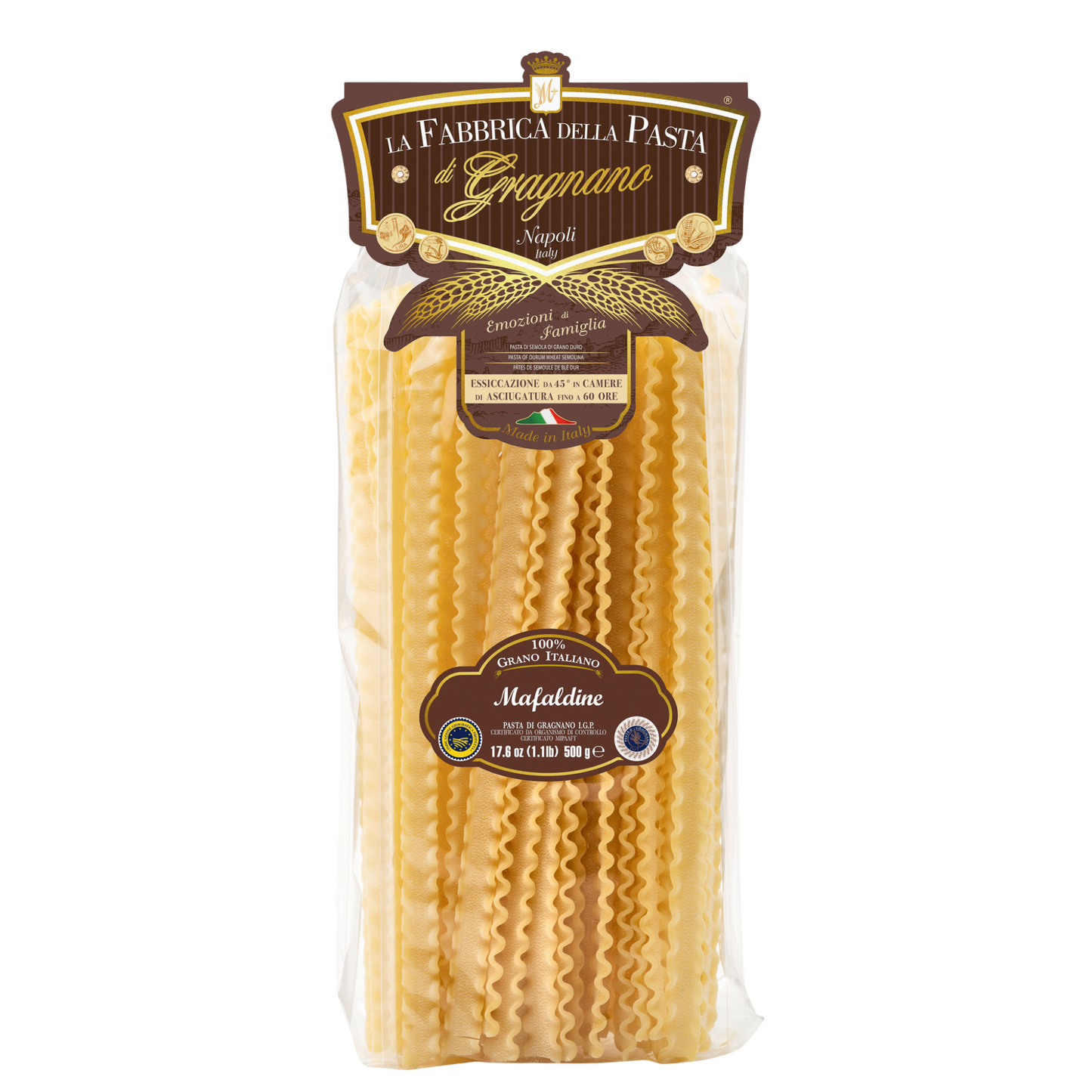 Mafaldine IGP 500 g – Verpackung