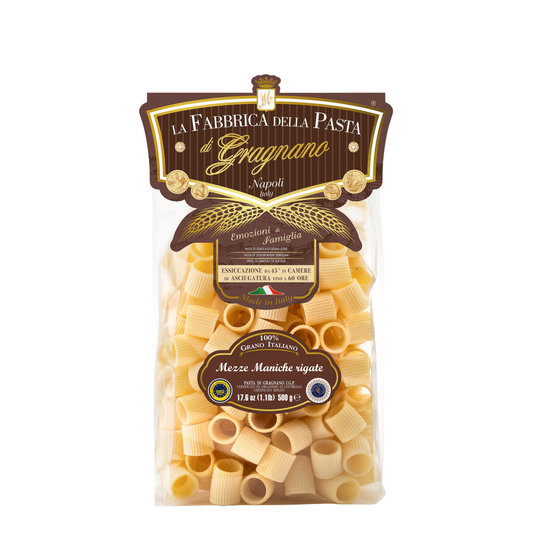 Mezze Maniche rigate IGP 500 g – Verpackung