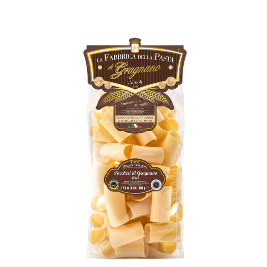 Paccheri di Gragnano lisci IGP 500 g – Verpackung