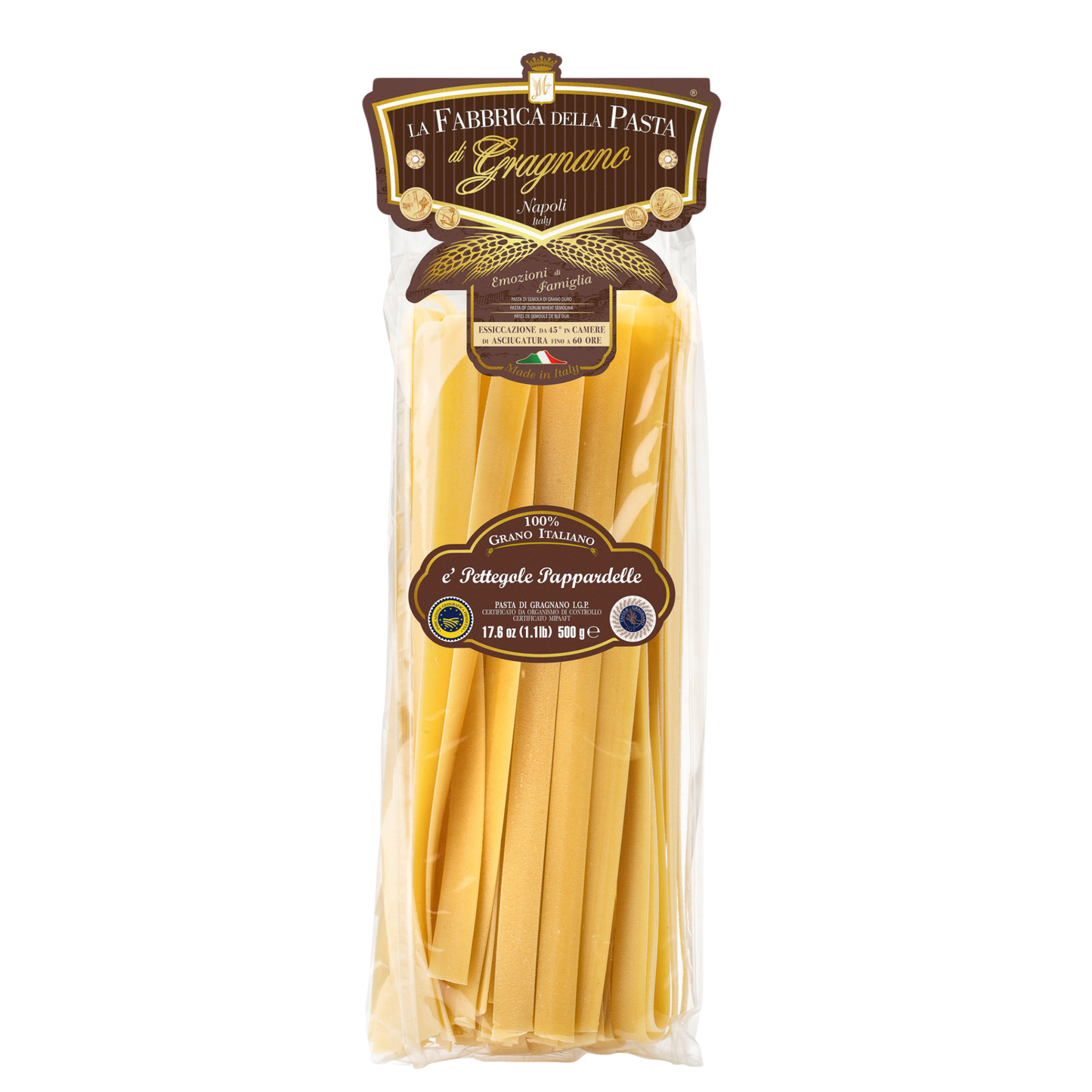 Pettegole Pappardelle IGP 500 g – Verpackung