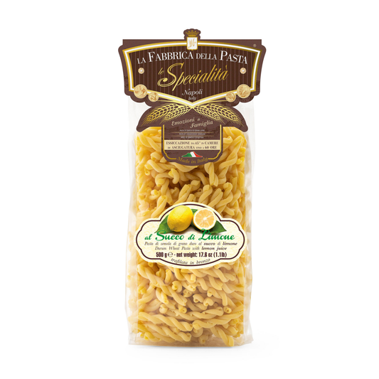 Riccioli al limone 500 g – Verpackung