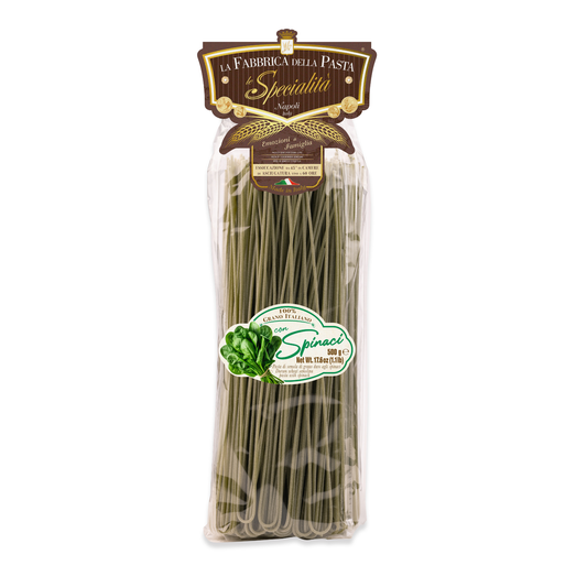 Spaghetti agli spinaci 500 g – Verpackung
