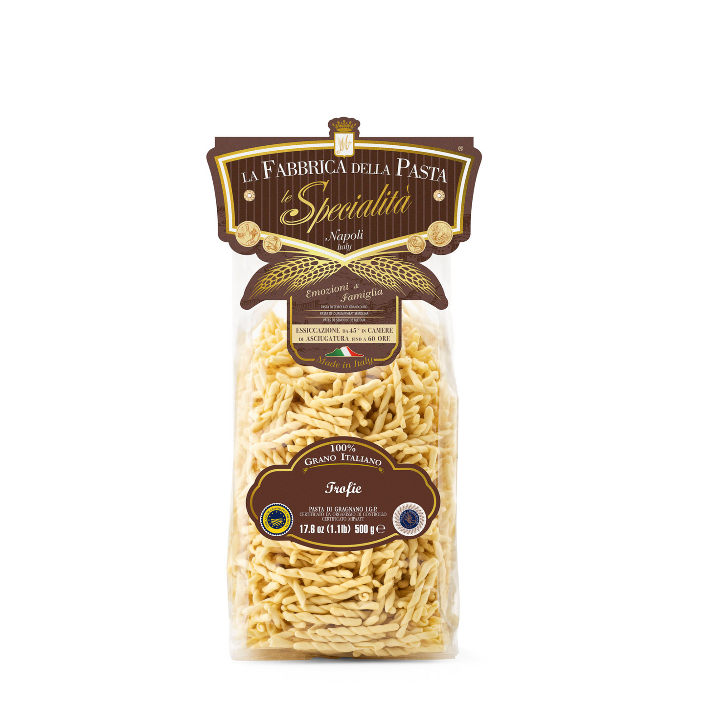 Trofie 500 g – Verpackung