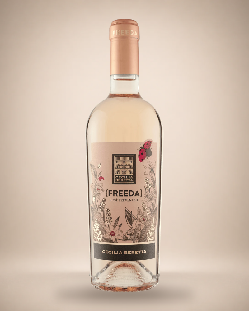 Cecilia Beretta Freeda Rosé Trevenezie IGT 2024 Freisteller