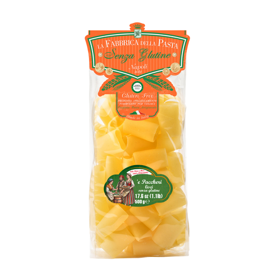 ‘e Paccheri Lisci Senza Glutine 500 g – Verpackung