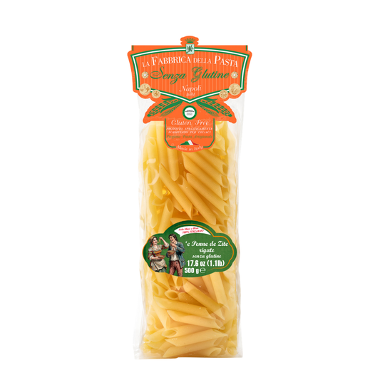 ‘e Penne de zite Rigate Senza Glutine 500 g – Verpackung