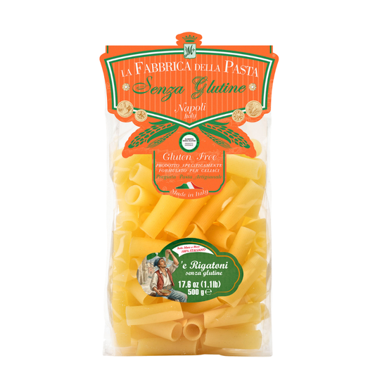 ‘e Rigatoni Senza Glutine 500 g – Verpackung