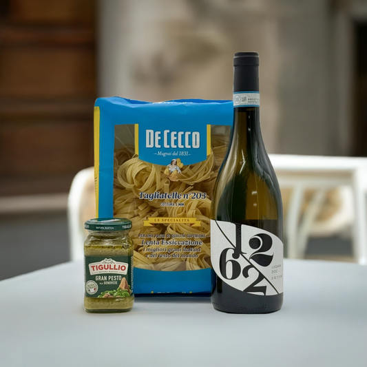 Italienischer Genussmoment: Pasta, Pesto & Lugana DOC