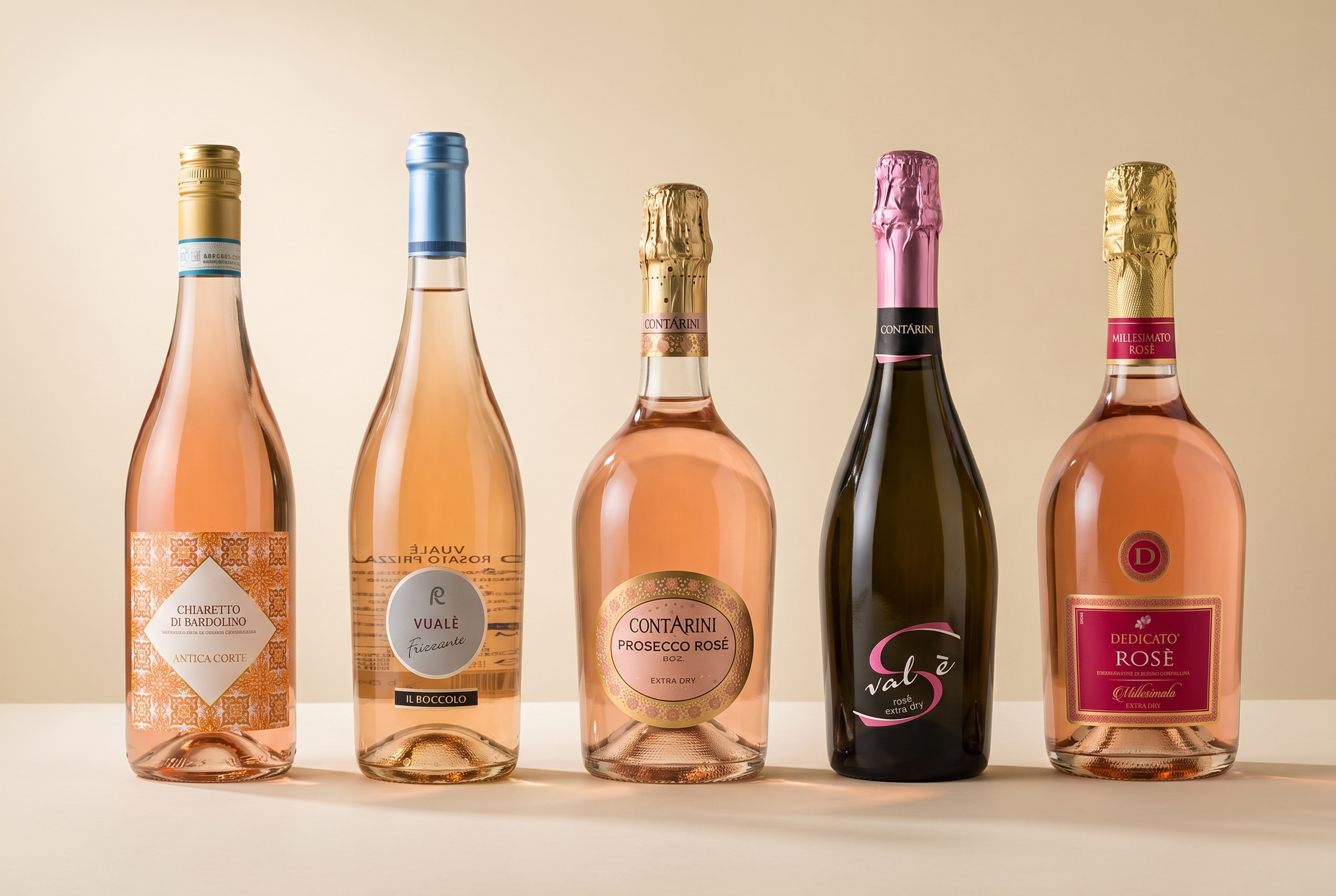 Probierpaket Rosé & Bollicine – Roséweine und Schaumweine