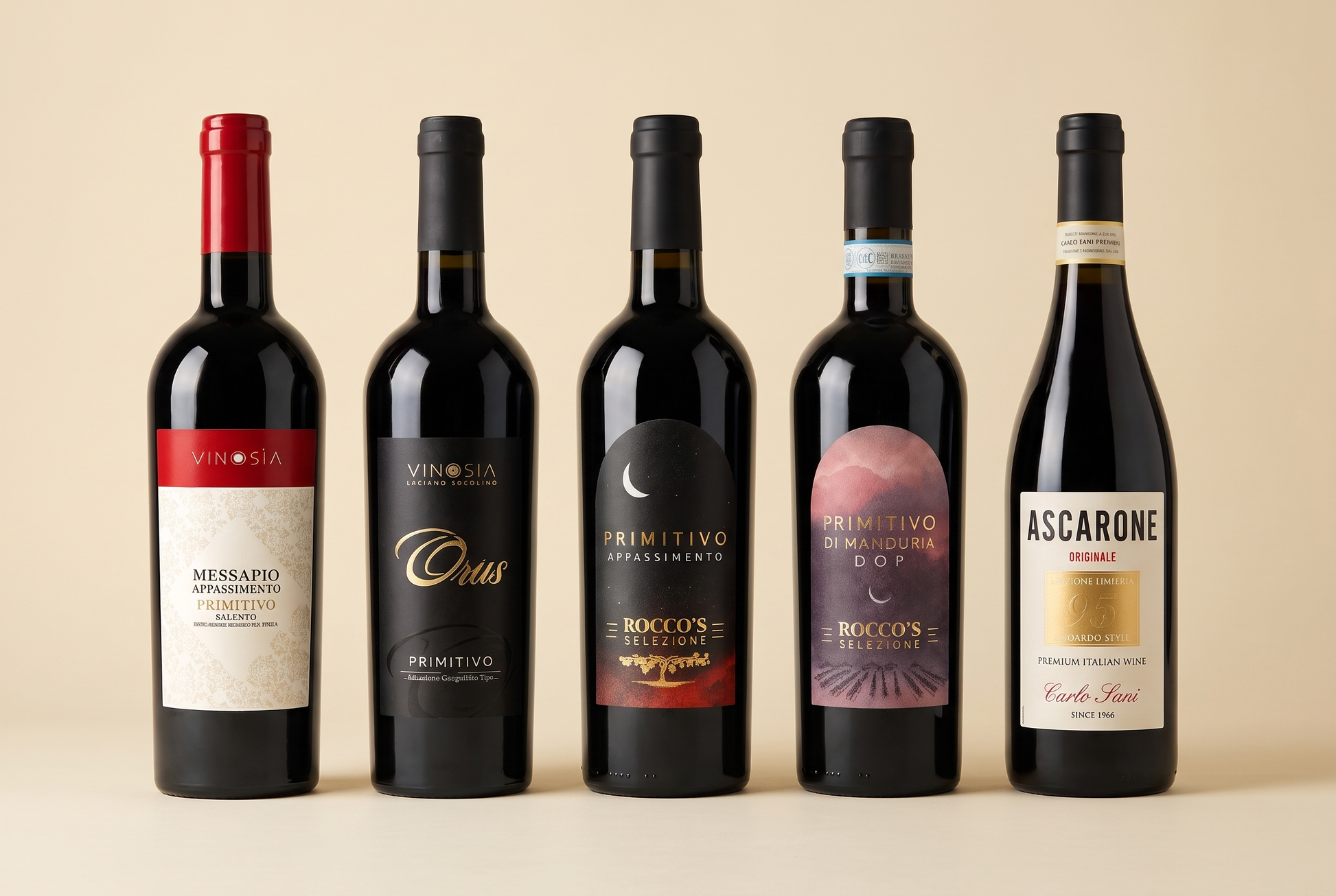 Entdeckerpaket Primitivo-Vertikale – fünf Primitivo im Preisvergleich