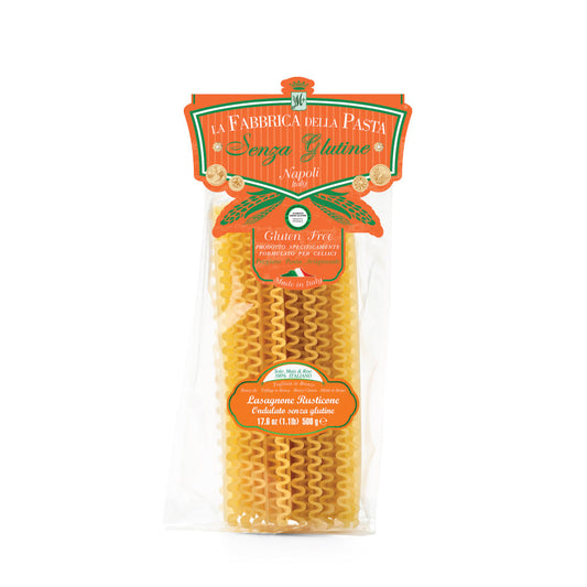 Lasagnone Rusticone „Ondulato“ Senza Glutine 500 g – Verpackung