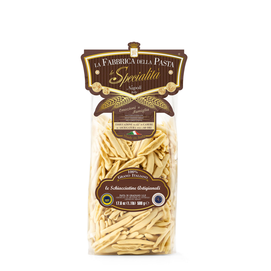 le Schiacciatine Artigianali 500 g – Verpackung