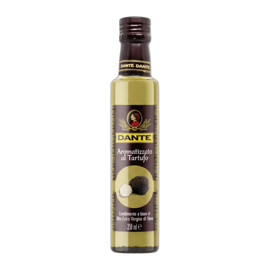 Olio Dante Trüffelöl natives Olivenöl extra vergine mit schwarzem Trüffel 250 ml