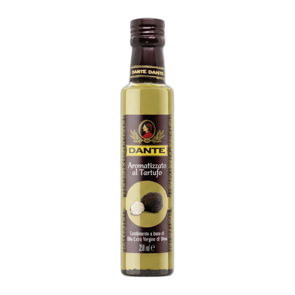 Olio Dante Trüffelöl natives Olivenöl extra vergine mit schwarzem Trüffel 250 ml