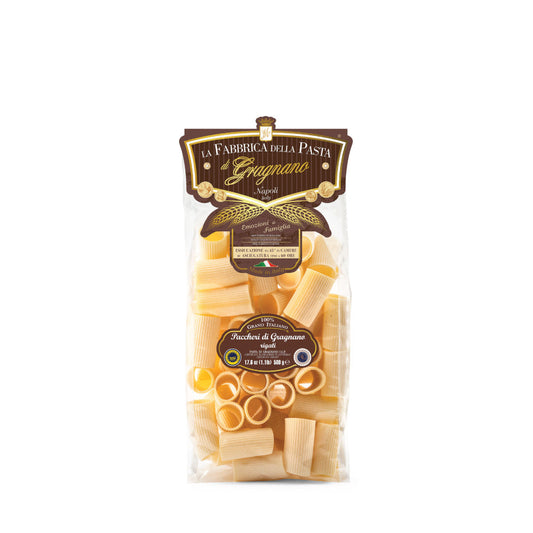 Paccheri di Gragnano rigati IGP 500 g – Verpackung