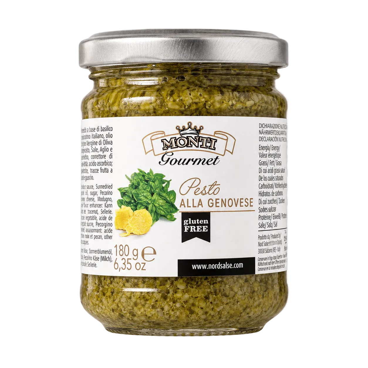 Monti Gourmet Pesto alla Genovese 180 g Glas