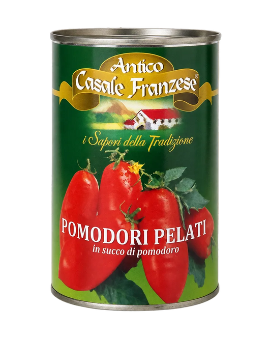 Antico Casale Franzese Pomodori Pelati, Dose mit ganzen geschälten Tomaten, 400 g
