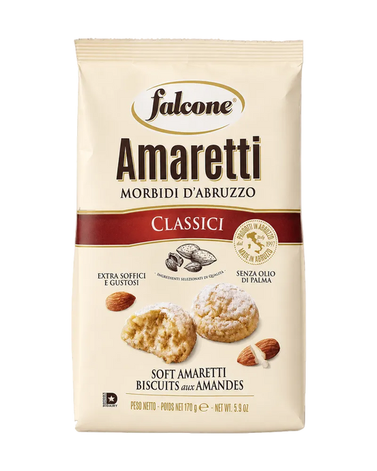 Falcone Amaretti Morbidi d'Abruzzo Classici, Packung 170 g