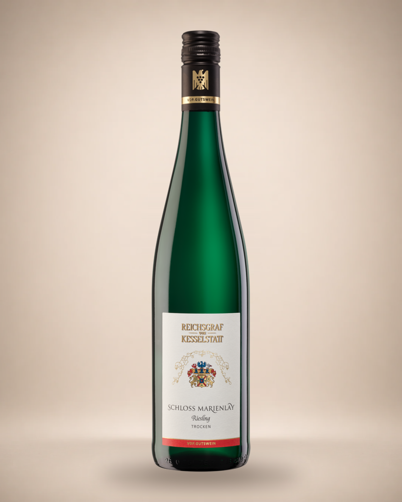 Reichsgraf von Kesselstatt Schloss Marienlay Riesling VDP.Gutswein trocken Freisteller