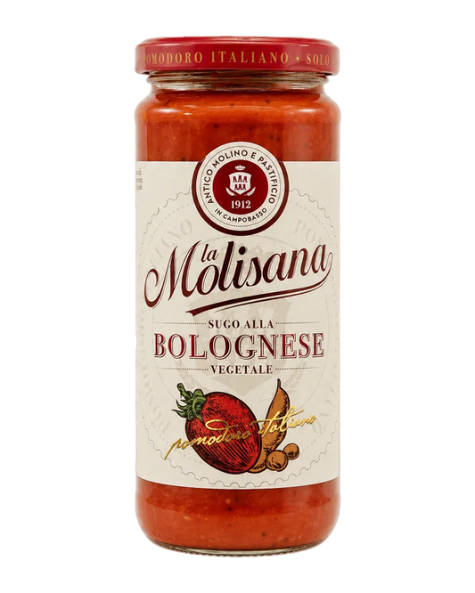 La Molisana Sugo alla Bolognese Vegetale fleischlose Bolognese 340 g Freisteller