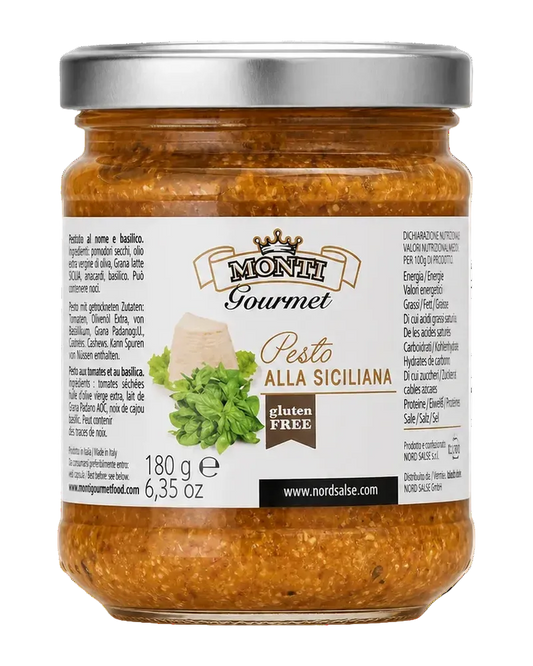 Monti Gourmet Pesto alla Siciliana 180 g Freisteller