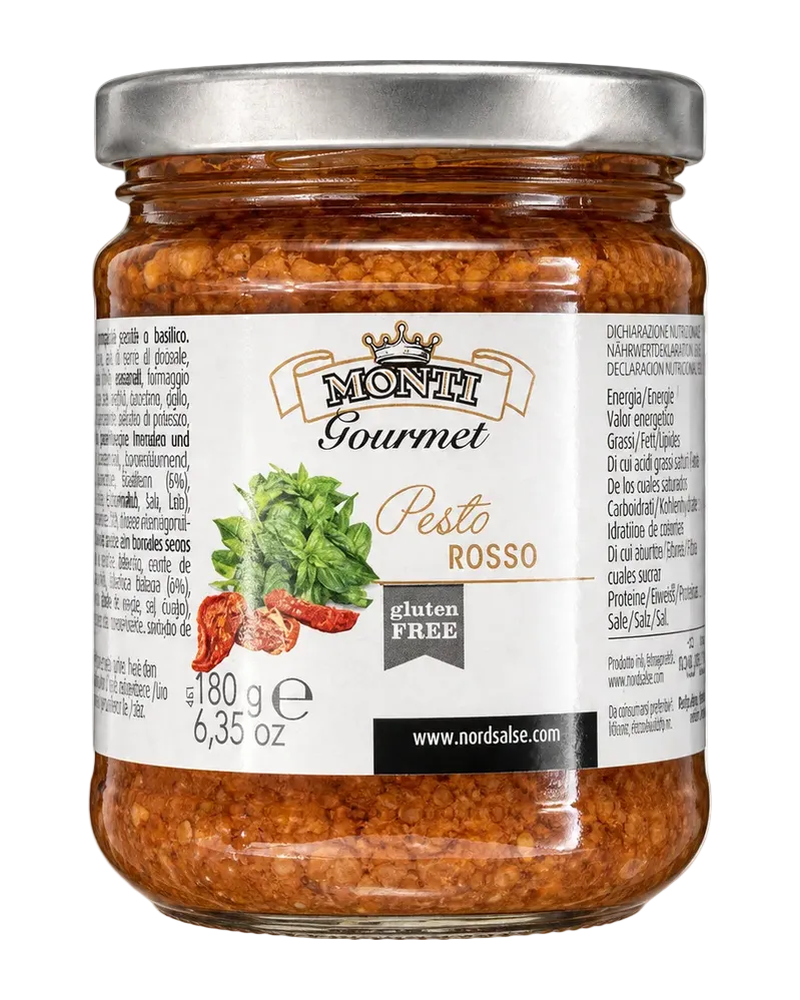 Monti Gourmet Pesto Rosso 180 g Freisteller