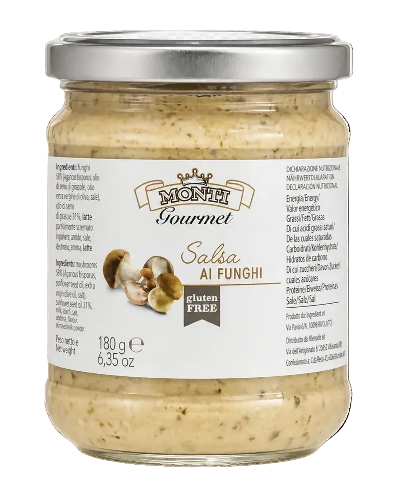 Monti Gourmet Salsa ai Funghi (Pilzcreme) 180 g Freisteller