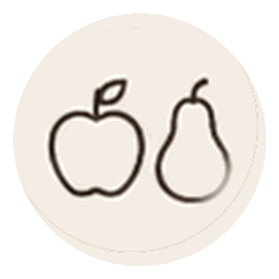 Apfel und Birne