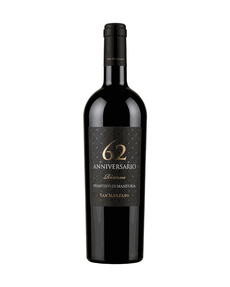 San Marzano Anniversario 62 Primitivo di Manduria Riserva