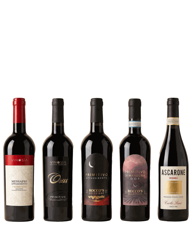 Entdeckerpaket Primitivo-Vertikale – fünf Primitivo im Preisvergleich